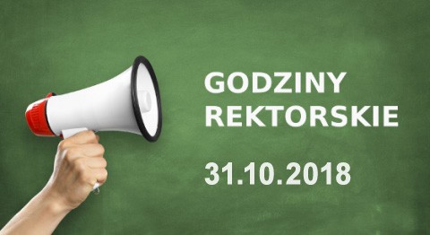 godziny rektorskie 31